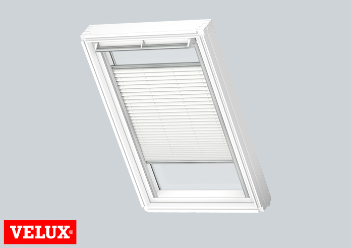 Flying Pleated, 1016 White - VELUX Loft Blind - Image 3